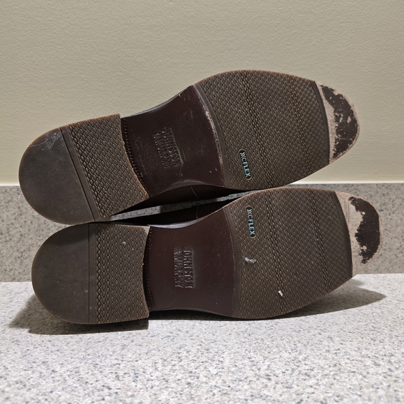 Johnston & Murphy 20-4932 Brown Suede Penny Loafers - Picture 6 of 8